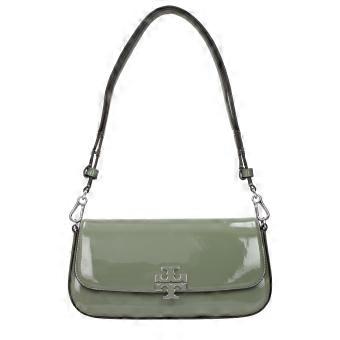 Tory Burch grøn læder skuldertaske
