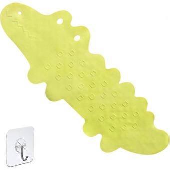 Extra Long Non-slip Environmental TPR Rubber Crocodile Bath Mat Shower Tub Mat In The Bath core