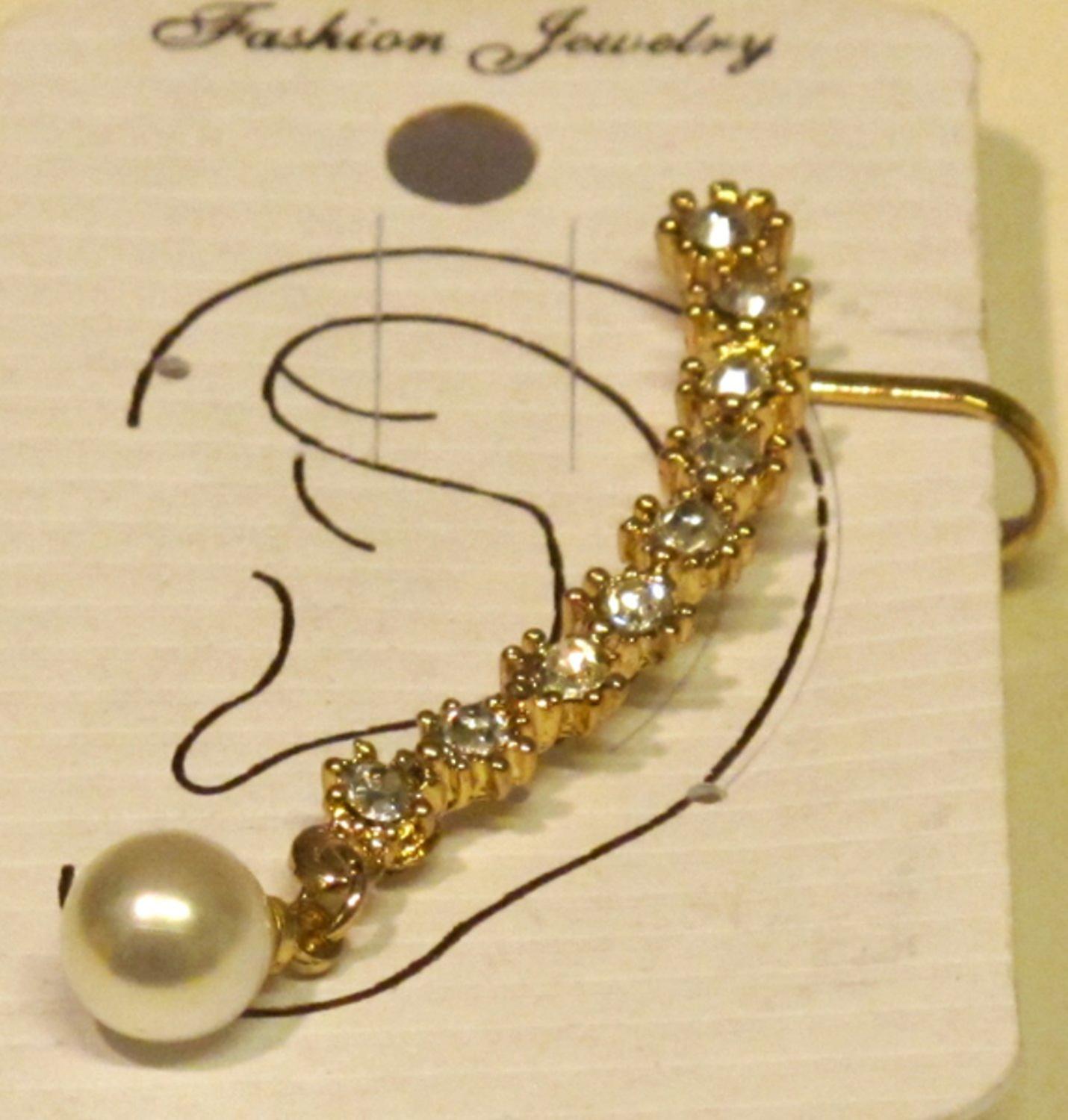 EARRING GOLD-COLOURED