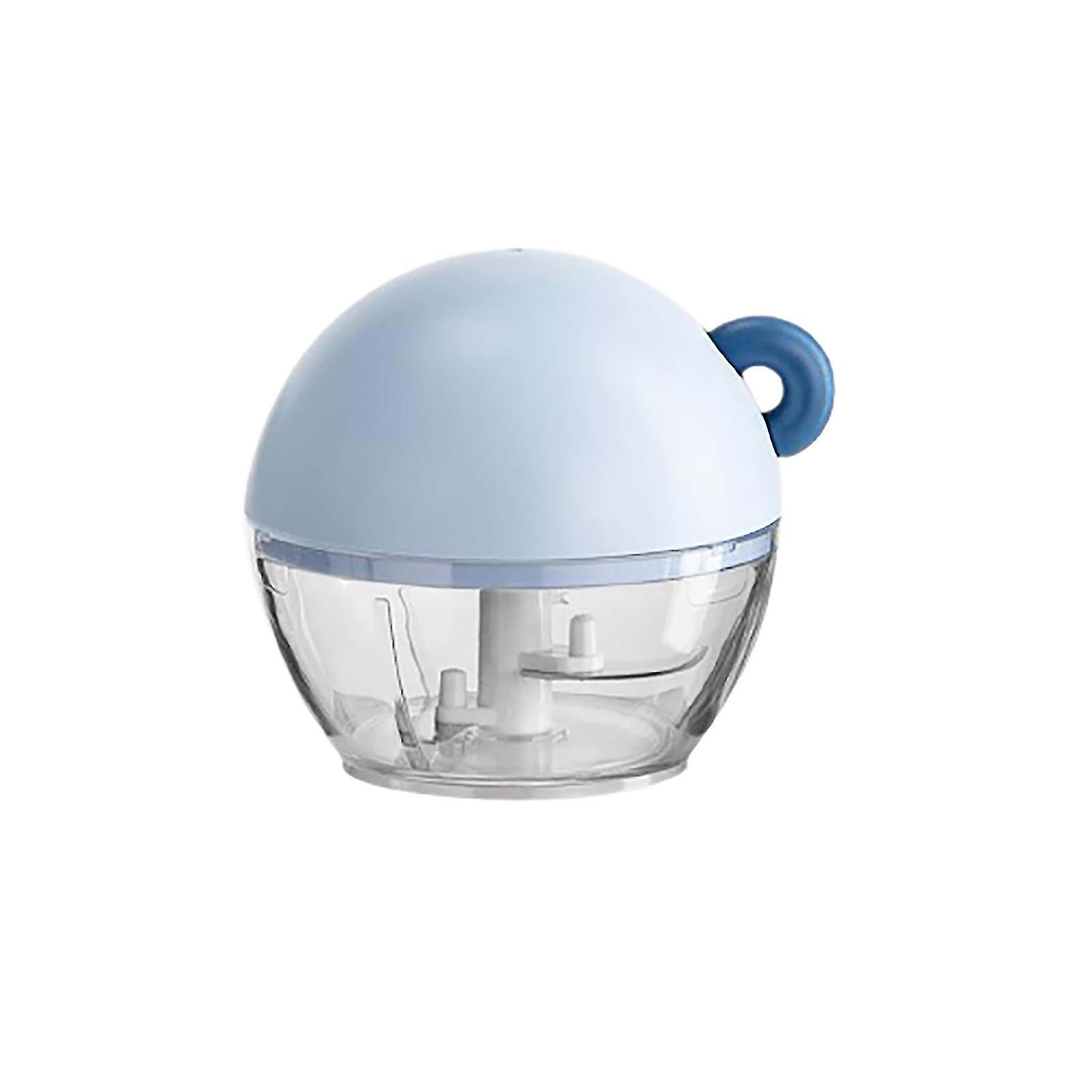 Manual Garlic Chopper Mini Fruit Vegetable Chopper Hand Pull Food Cutter