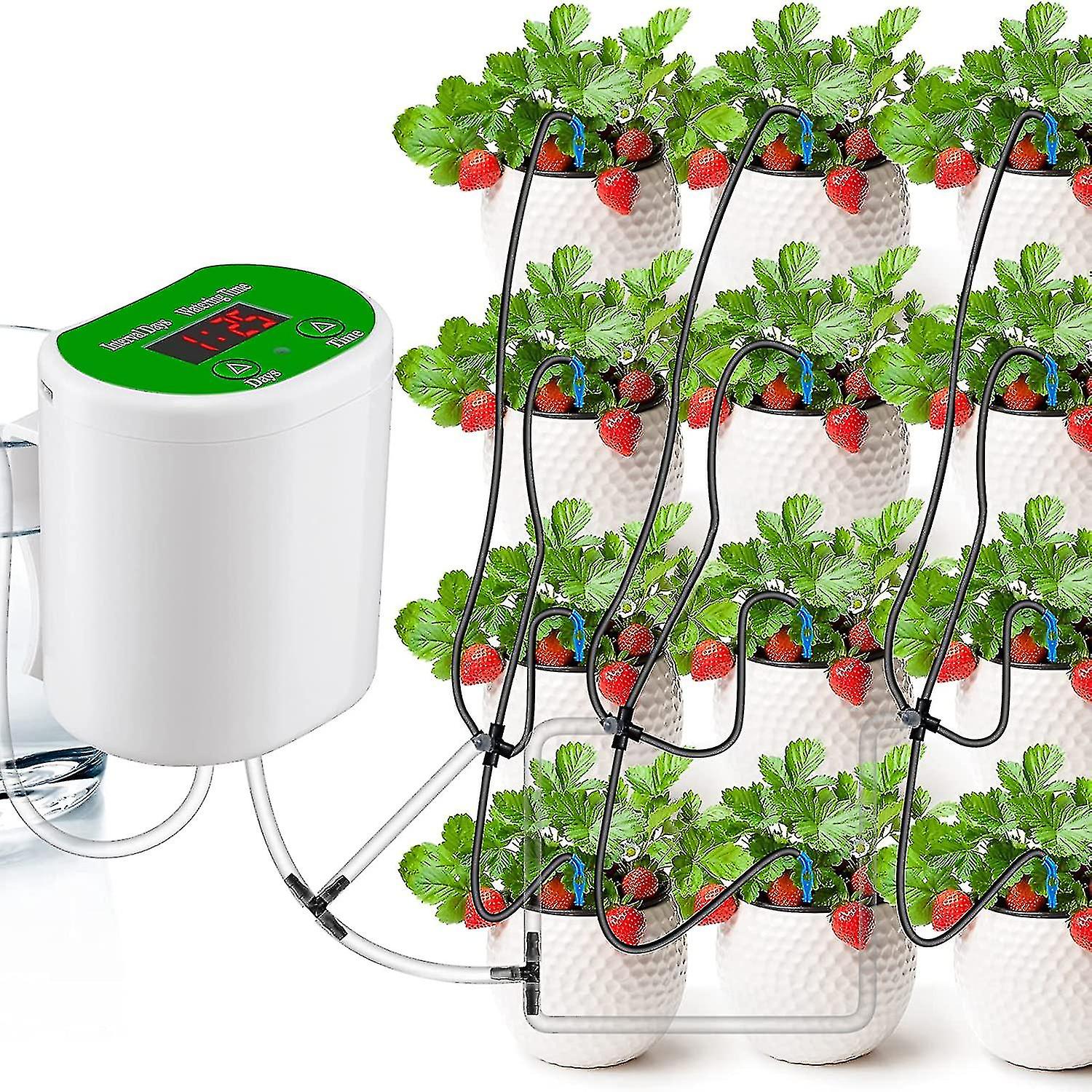 Automatic Watering System For Potted Plants Houseplants Self Watering