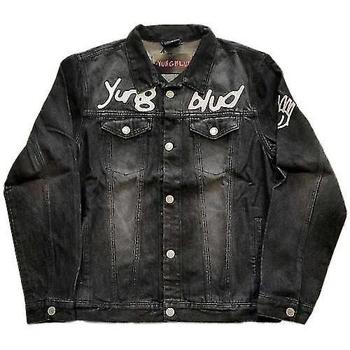 Yungblud Unisex Adult Be Fooking Happy Denim Jacket