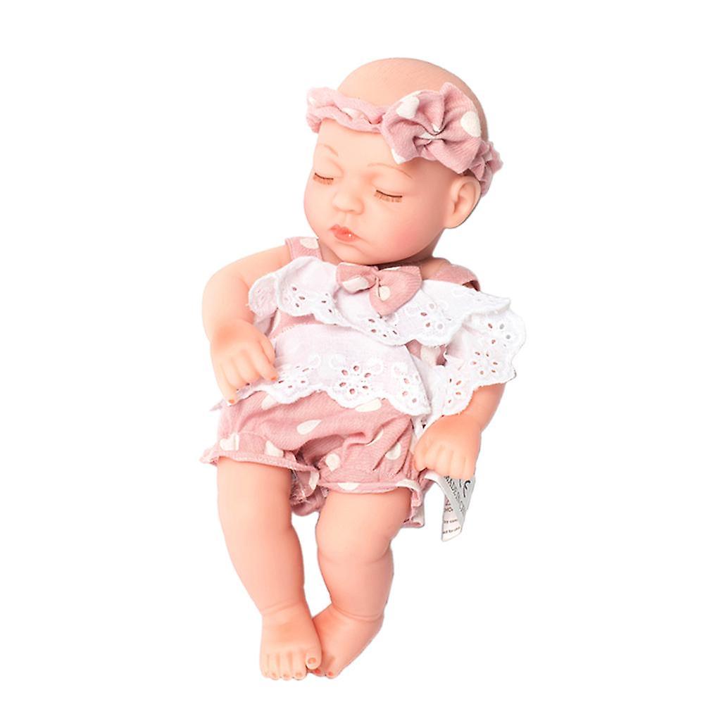 30 cm Simulazione Vinile Reborn Ragazza Bambola Modello In Vestiti Set Bambini Regalo Giocattoli