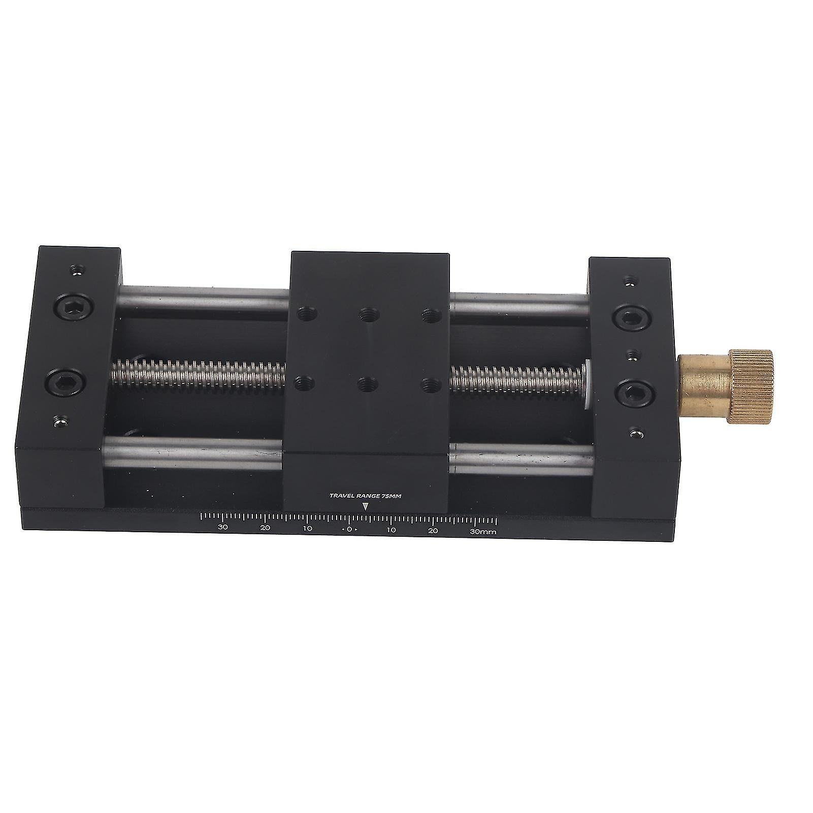 Linear Stage Actuator Manual Sliding Table Aluminium Alloy High Accuracy With Base