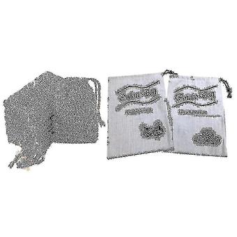 12 Pack Soap Exfoliating Bag Soap Saver Sisal Mesh Mesh Soap Bags