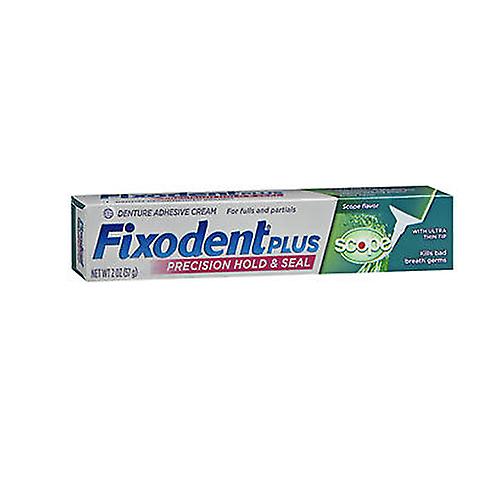 Crest Fixodent Control Denture Adhesive Cream Plus Scope Flavor, 2 Oz (Pack of 1)
