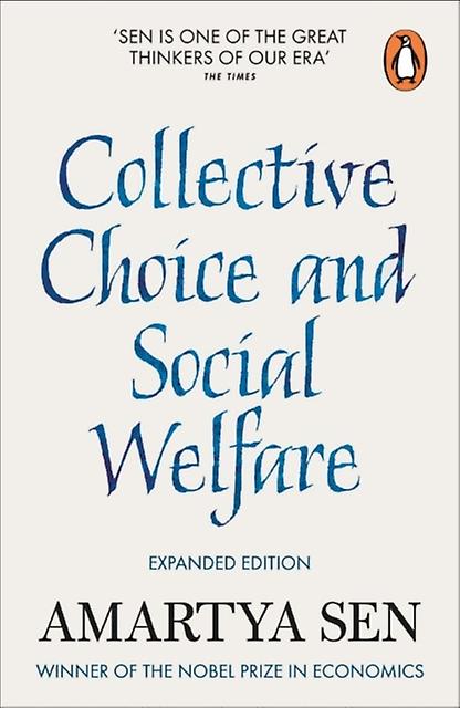 Collective Choice And Social Welfare by Sen & Amartya & FBA Paperback Book