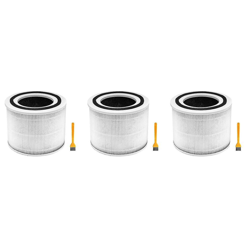3x Core 300 Air Filters True Hepa Filter Replacement For Levoit
