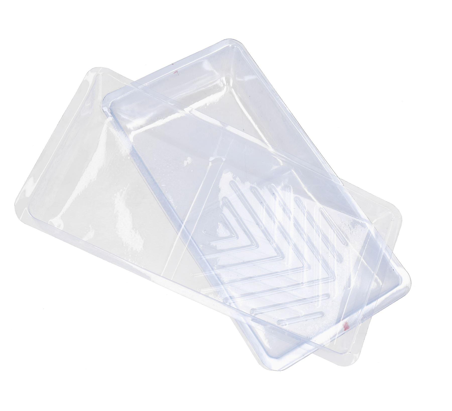 Clear Disposable Roller Tray Liners Liner for 100mm / 4” Roller Trays 5 Pack