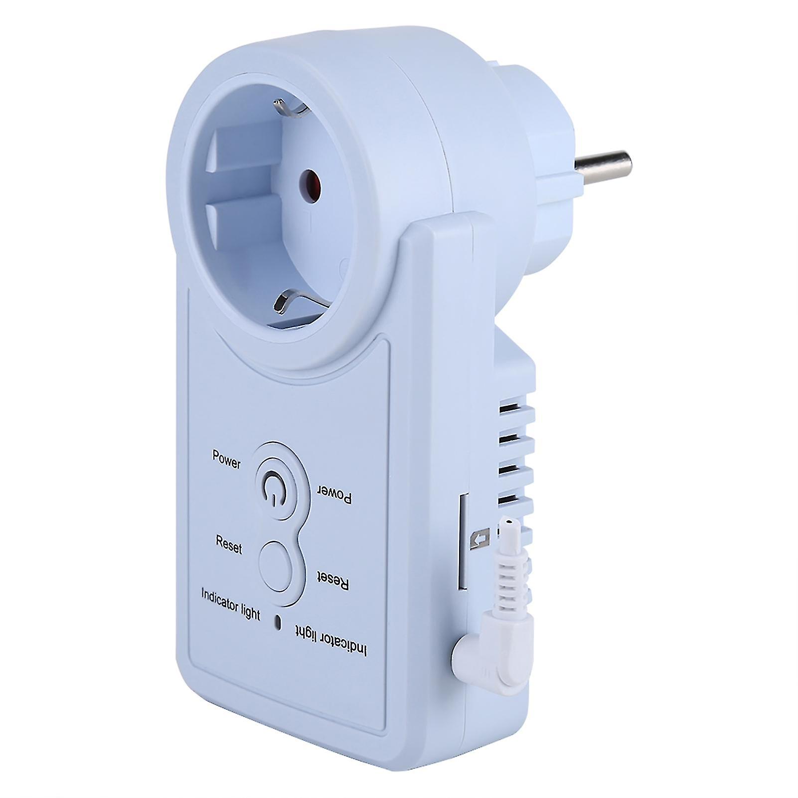 Smart GSM Power Outlet Socket with Temp Sensor, White, 10A