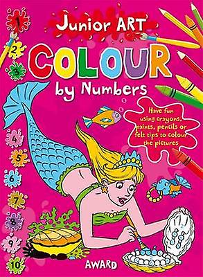 Junior Art Colour By Numbers Butterfly - Award Publications Ltd - Paperback - English Book