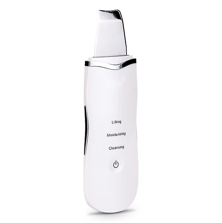 White Ultrasonic Face Cleaner Device For Acne Removing Peeling And Blackhead Az1235