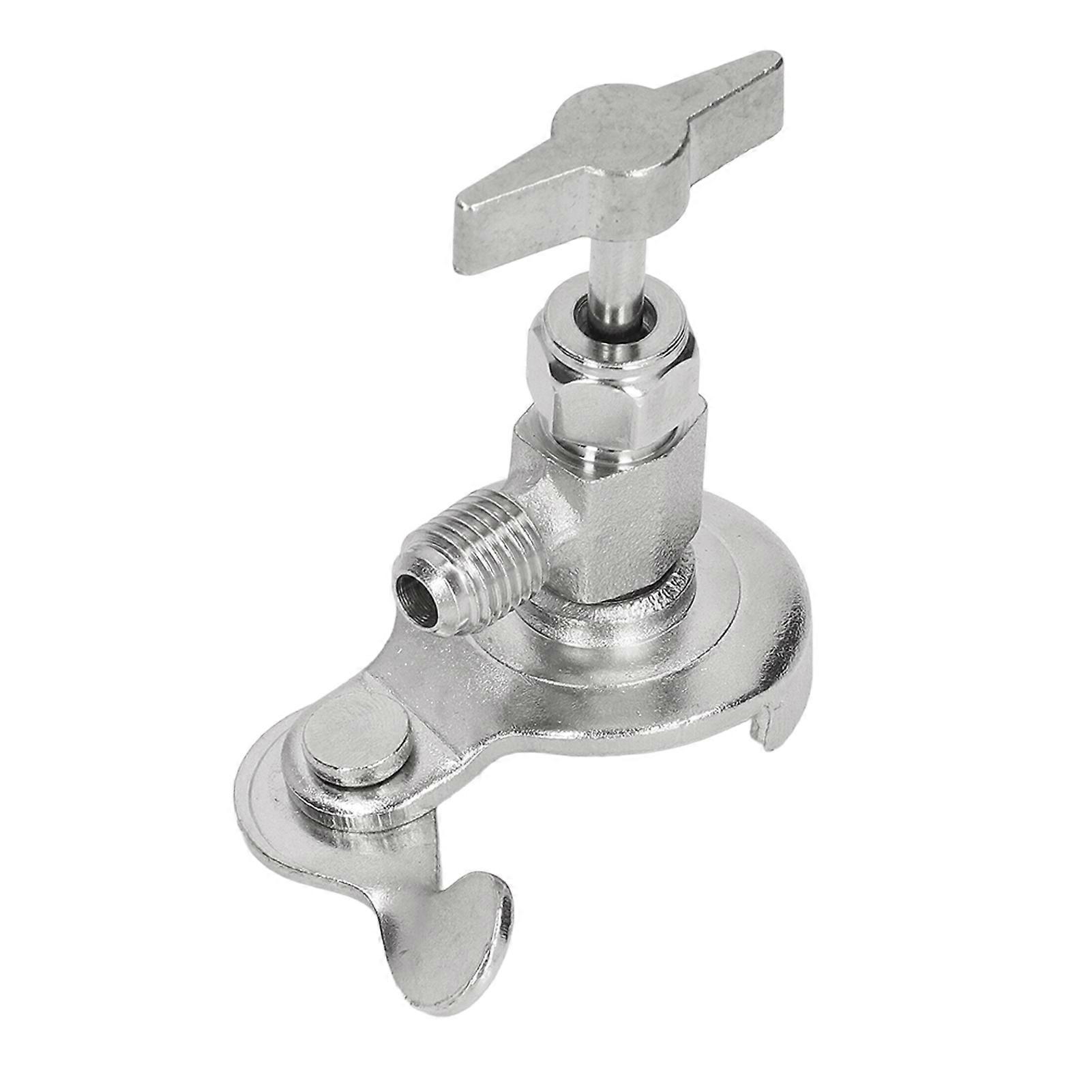 R134A Can Tap Dispensing Valve Brass Bottle Dispensing Valve Bottle Opener Tool Universal Refrigerant Dispenser Valve Tool for R12 R22 R134A Air Condi