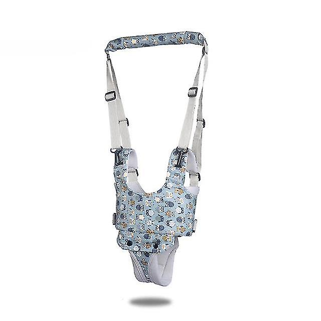 Baby Safety Harnesses Leashes Baby Walker Toddler Harness Assistant Backpack Leash For Children Kids Strap Learning Walking Blue