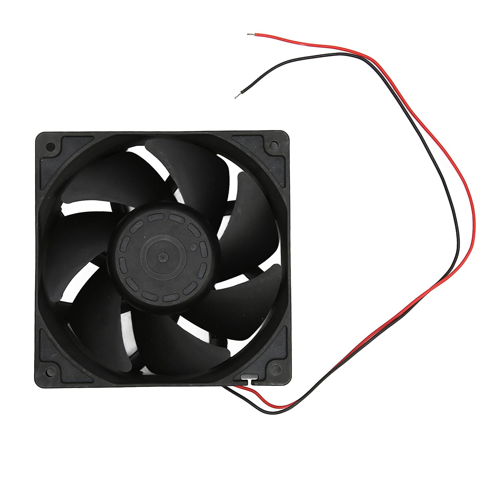 CPU Cooling Fan, DC 24V, 0.40A, 120 x 120 x 38mm, Quiet, High Speed, for Computer Case and Miner