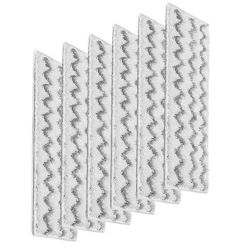 Spray Mop Refills Pads for PowerMop, Reusable Mop Refill Pads Replacement Head for Power Mop 6Pcs