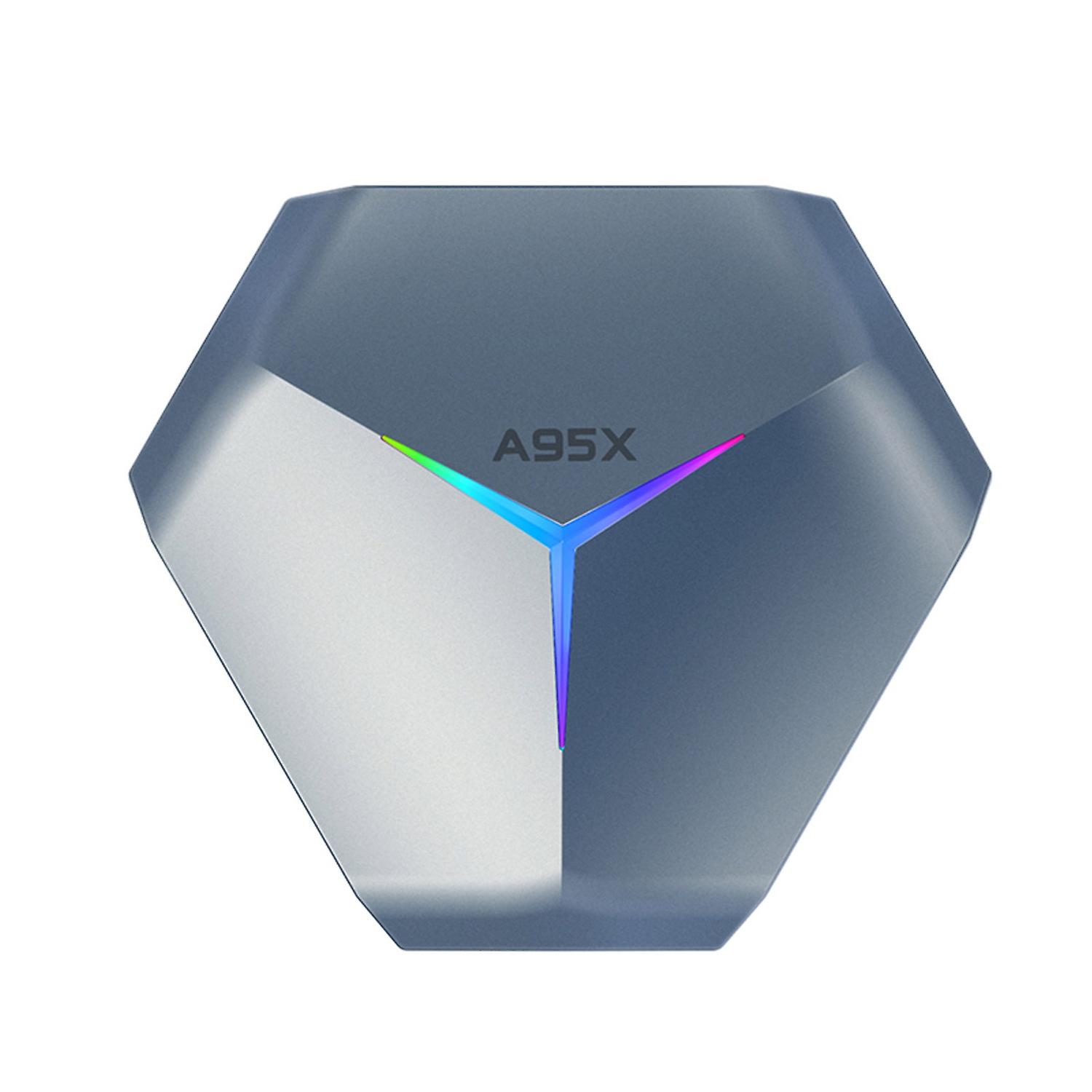 A95X F4 Samrt TV Box Android 11.0 8K Media Player 4K 3D 2.4G/5G WiFi Amlogic S905X4 Quad Core ARM Co