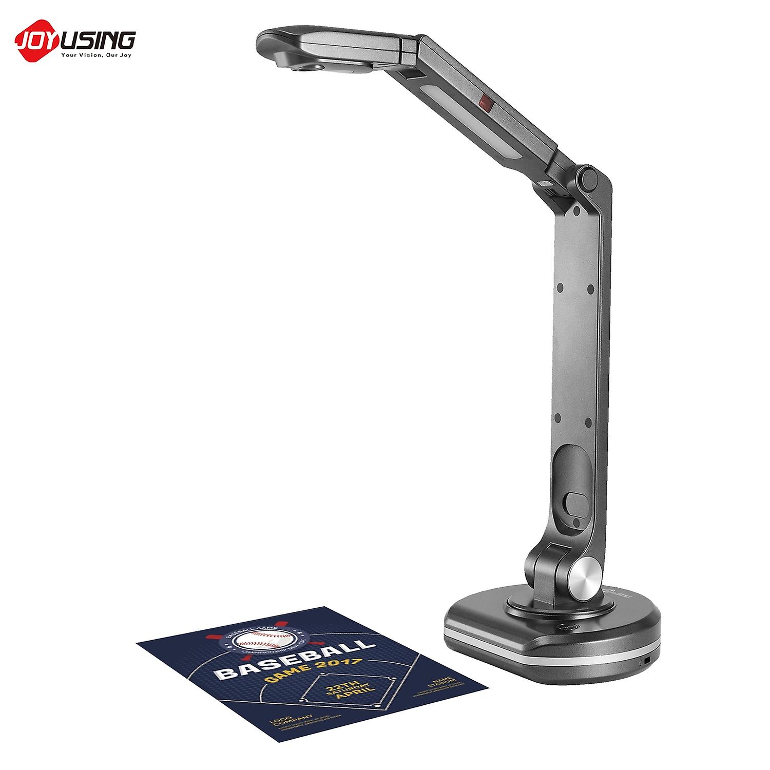 JOYUSING V500S USB 2-in-1 Document Camera & Book Scanner Webcam with Auto Focus 8 Mega-pixel High-De