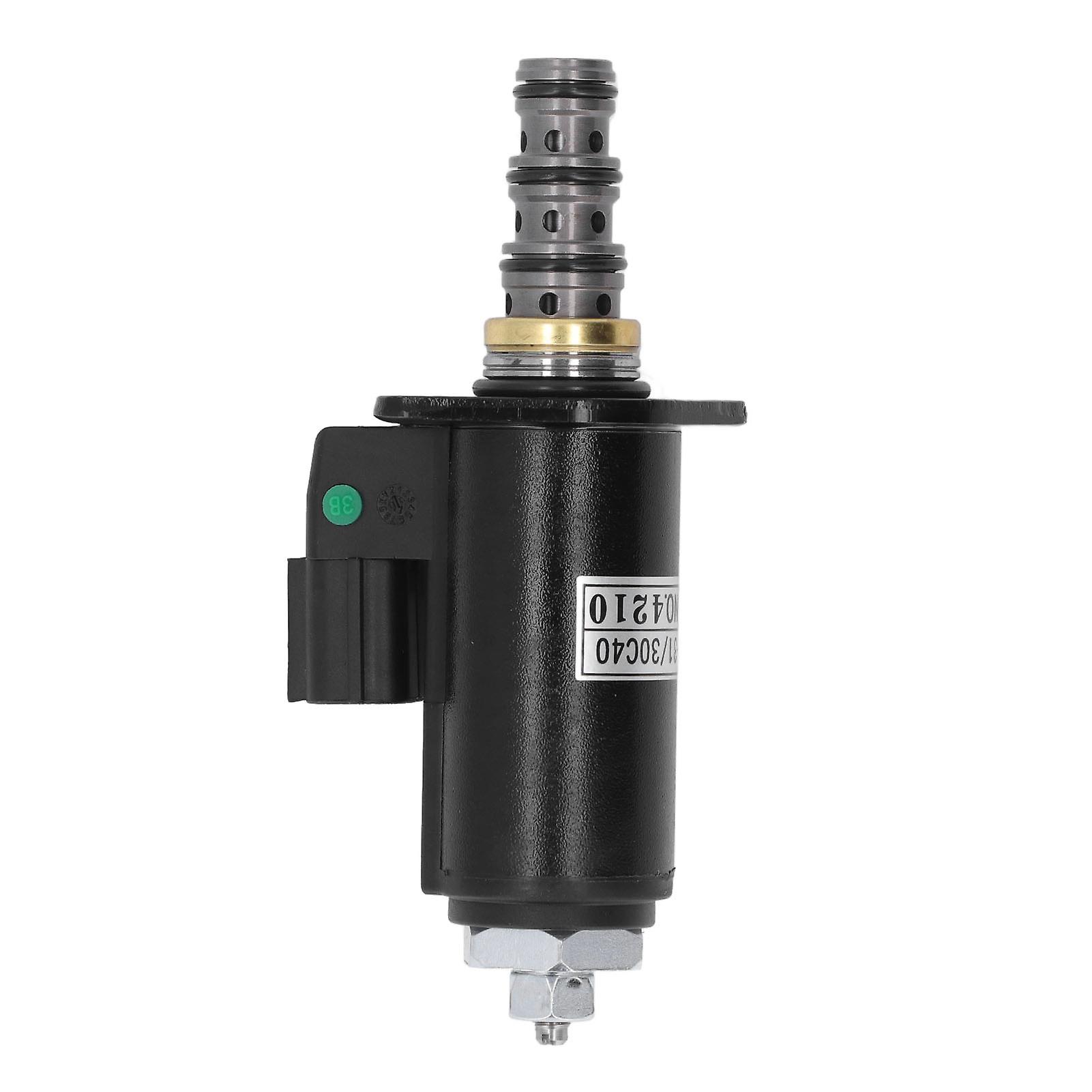 Excavator Proportional Sole Valve Alloy Steel Shell 2 Pins Frosted Body Proportioning Valve for KOBELCO