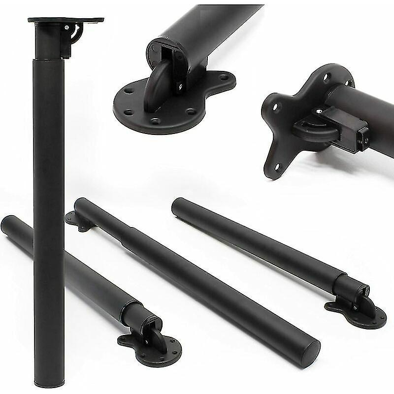 1x black table leg height adjustable 70-110cm table accessories