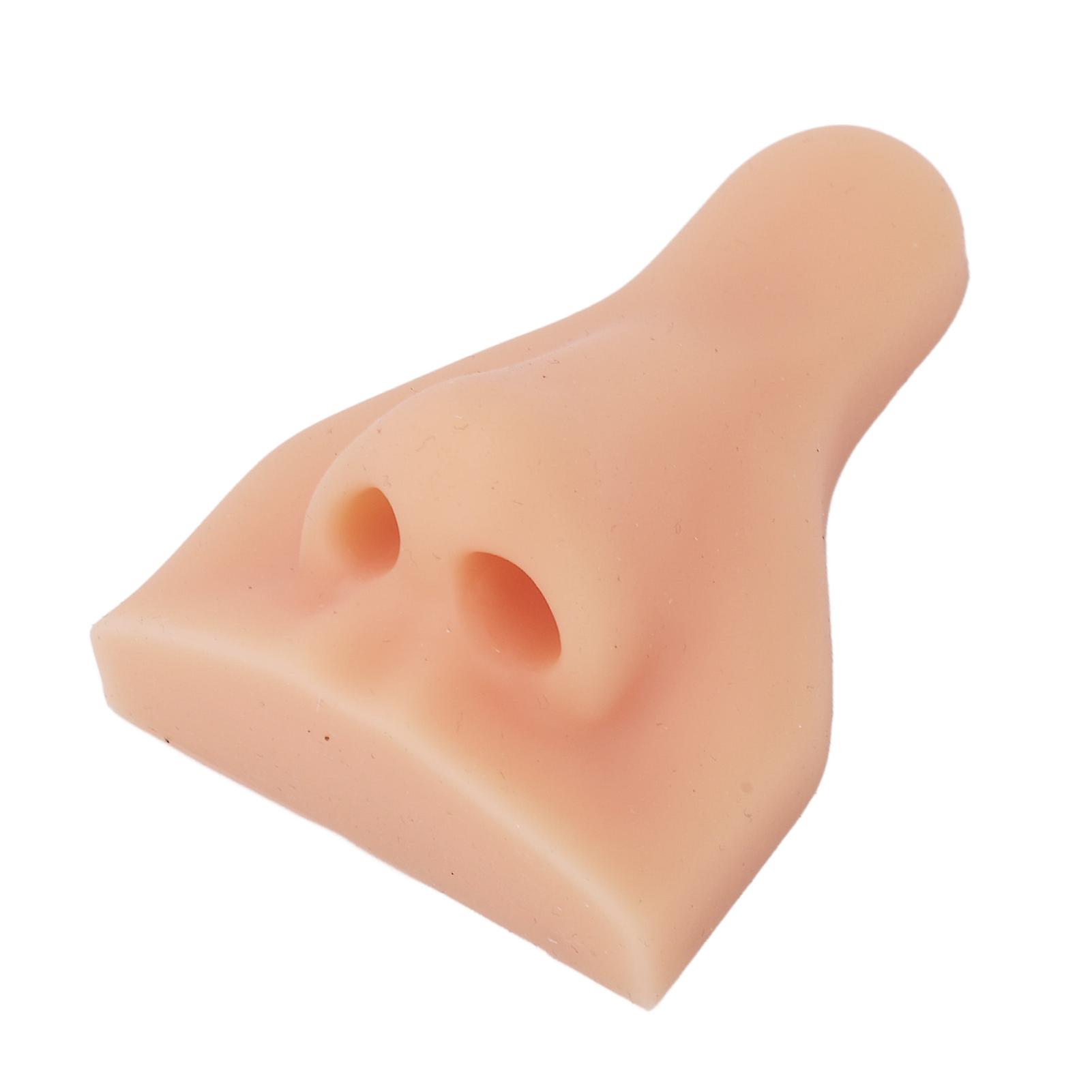 Silicone Nose Model Soft Flexible Simulation Nose for Teaching Instructions Education Display
