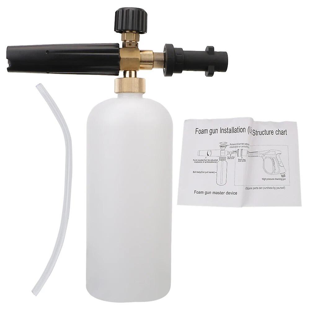 High Pressure Washer Car Soap Foam Generator For Karcher K2 K3 K4 K5 K6 K7 1L Adjustable Sprayer Nozzle Snow foam lance