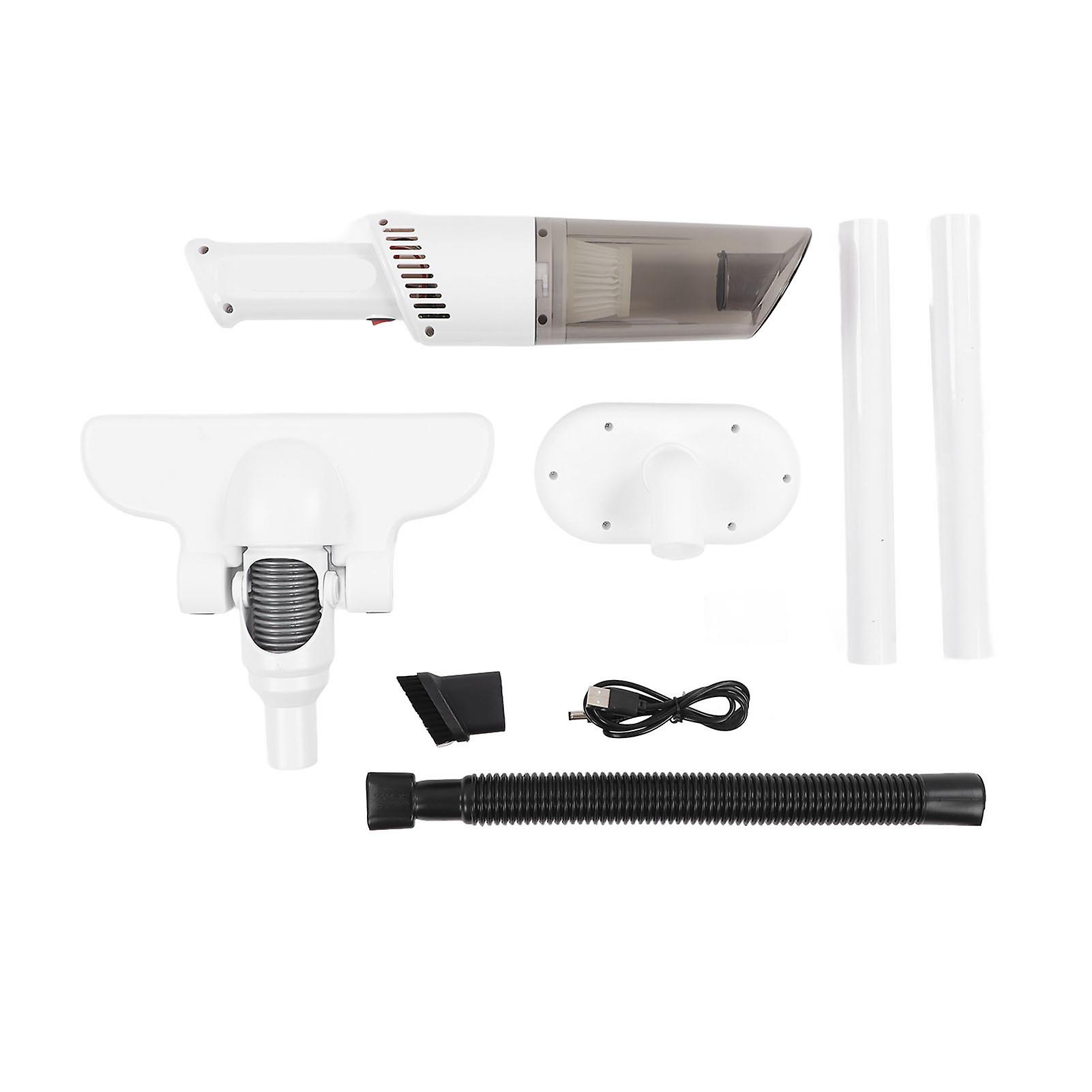 Portable Lightweight Vacuum, Convertible Stick-to-Handheld Design for Home, Car, And Office Use, Flexibly Rotating Brush for Dead Corners, Effective