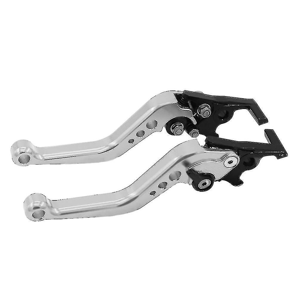 1 par motorsykkel motorsykkel cnc metall justerbar håndhåndtak brems håndtak grep