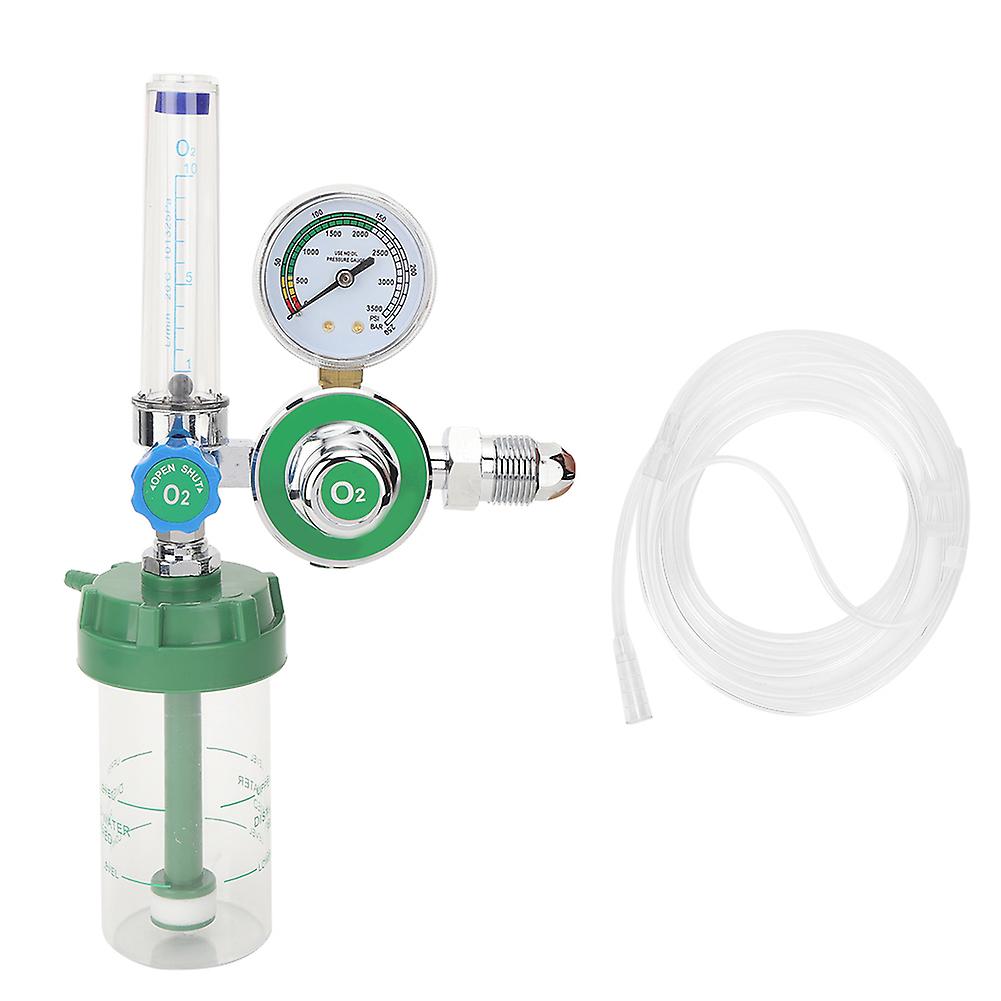 WX YQ-02 Oxygen Inhaler Pressure Regulator Oxygen Meter G5/8-14 Male Thread