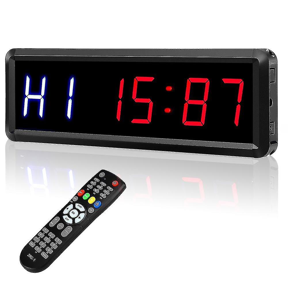 Gym Timer With Remote,interval Timer Stopwatch For Home Gym Fitness