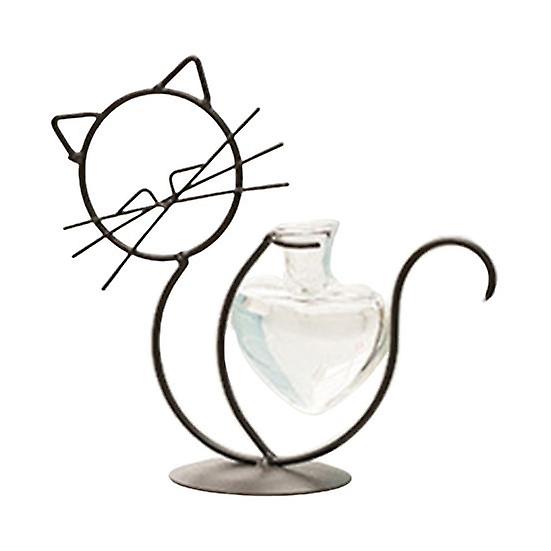 Useful Plant Vase Hollow Vivid Appearance Lightweight Stable Structure Hydroponic Flower Vase for Desktop