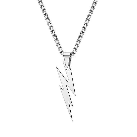 Cool Men Necklace Solid Color Polished Decorative