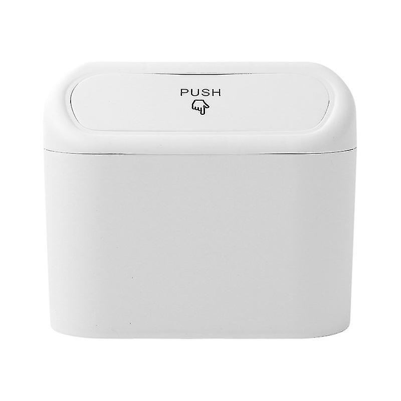 Small car trash can (White)