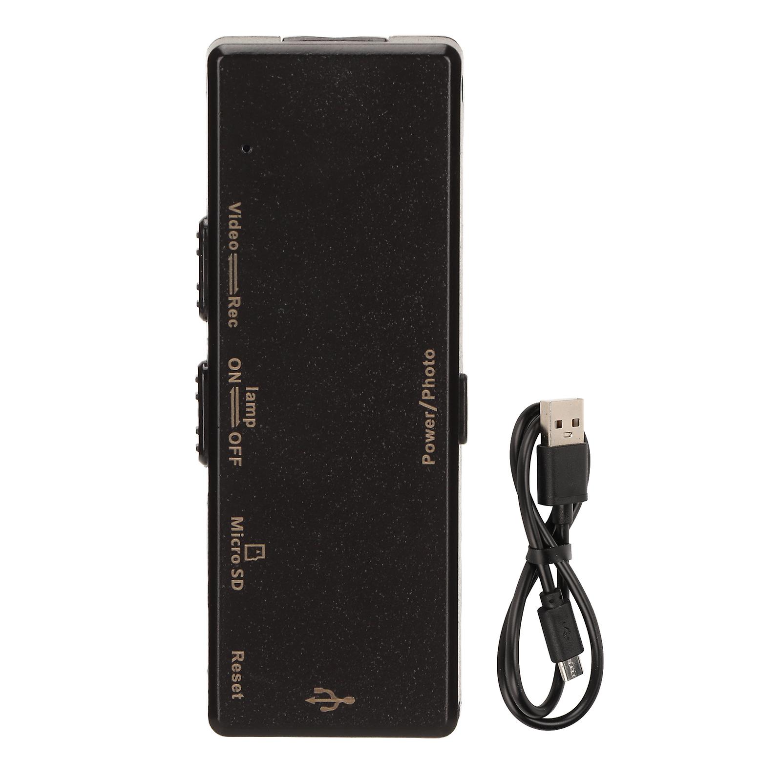 Mini Body Camera 1080P Motion Detection Rechargeable Wearable Video Recorder with Light for Law Enforcement