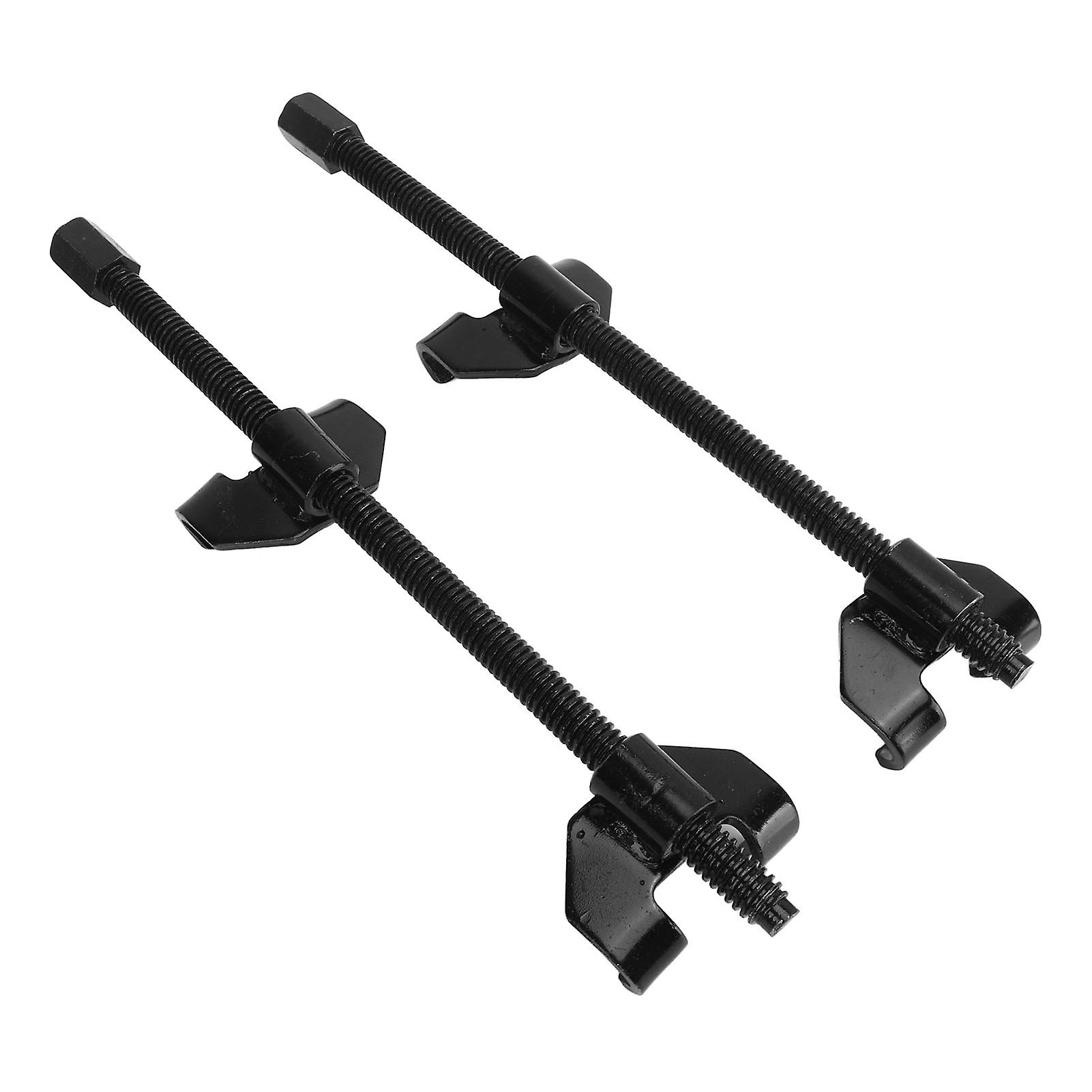 2Pcs Coil Spring Compressor High Carbon Steel Professional Strut Spring Compression Tool for Shock Absorber 