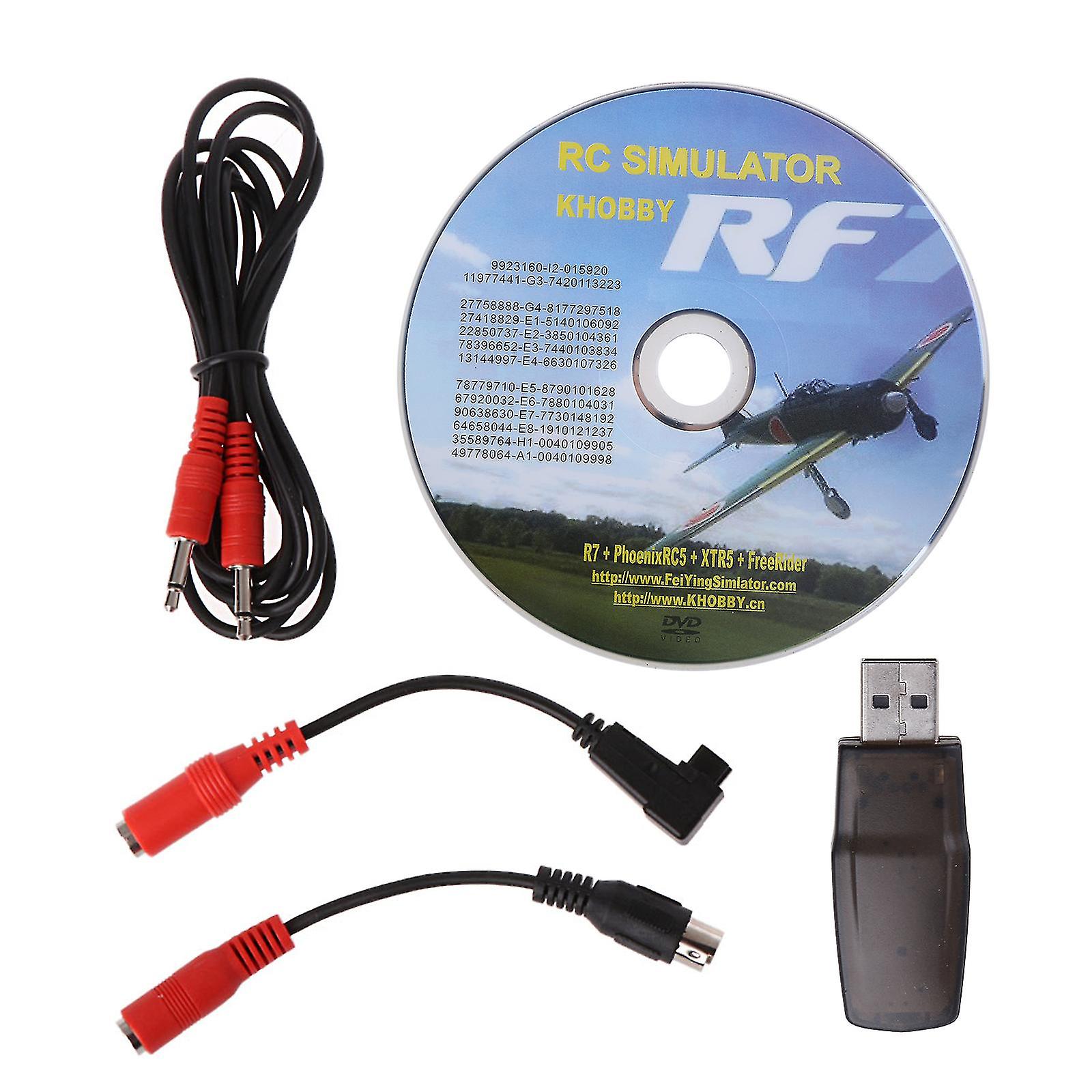 Rc Simulator Usb Simulator 22 In 1 Rc Usb Simulator For G7 Phoenix 5.0 Aerofly