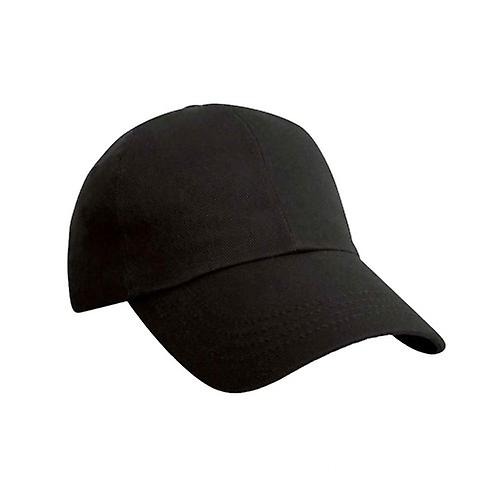 Result Headwear Pro Style Plain Heavy Brushed Cotton Baseball Cap