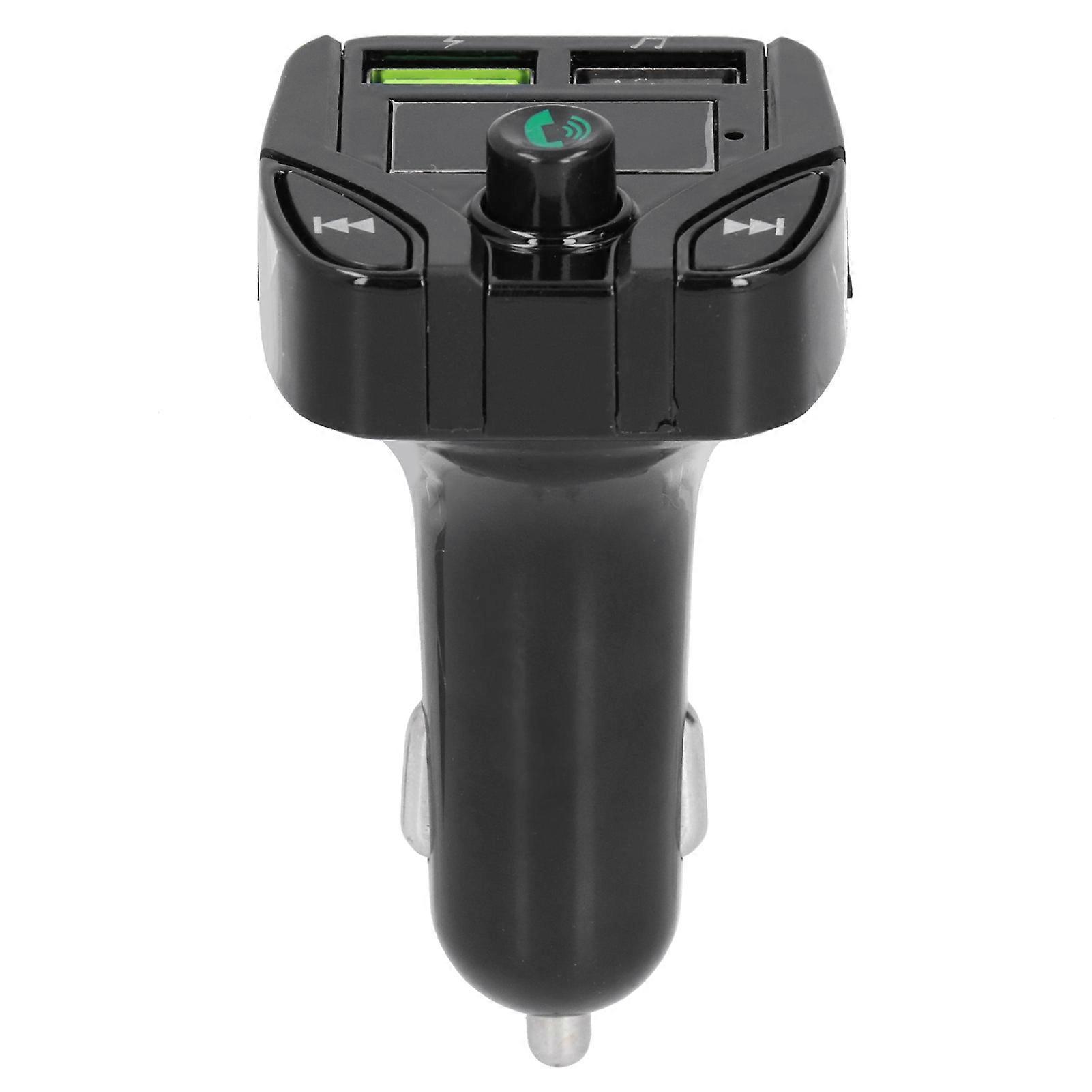Handsfree Call Car Charger Portable Wireless Bluetooth Fm Transmitter Radio Receiver For Carx2