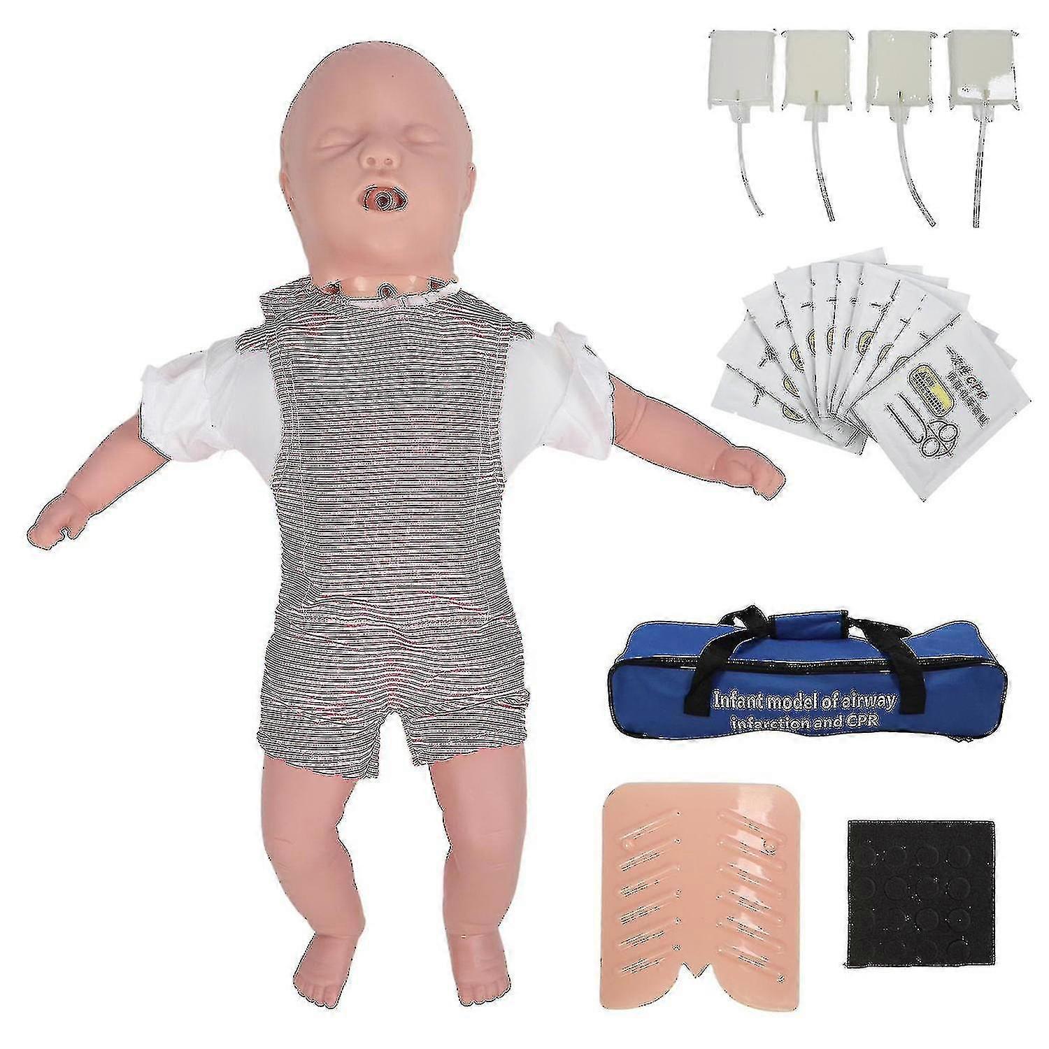 CPR Manikin for Infant Training - Accurately Simulated Professional Simulation Doll for Cardiopulmonary Resuscitation