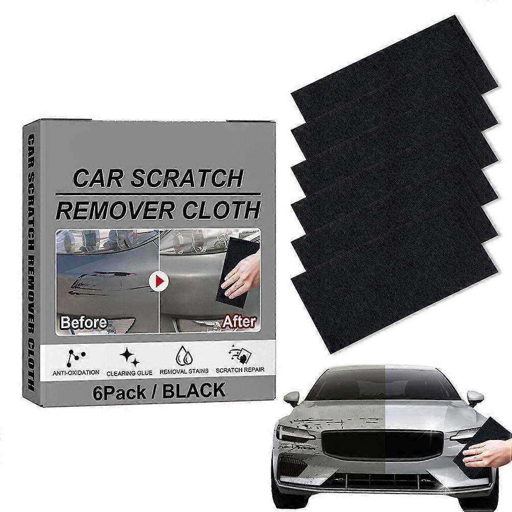 6 Pack Nano Doek voor Auto Scratch Multi Purpose Nano Doek Reparatie Kleine Krassen Autolak Watervlekken Guano