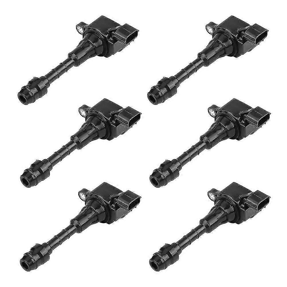 6Pcs car ignition coils fit for nissan infiniti g35 m35 fx35 uf401 22448-al61c