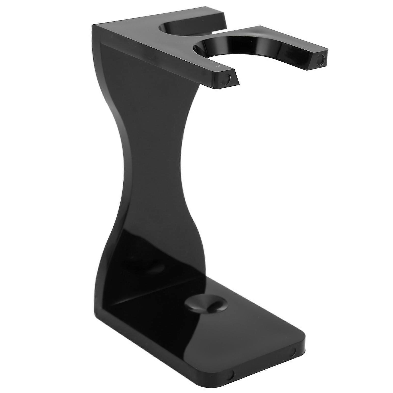 Acrylic Beard Grooming Brush Holder Easy To Use Versatile Compact Beard Clipper Brush Base Stand For Home Travel