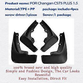Exquise voor Changan Cs75 Plus 2022 2023 Spatbord spatbord spatbord modder flap bewakers spat muflaps auto accessoires spatbord voor achter 4pcs