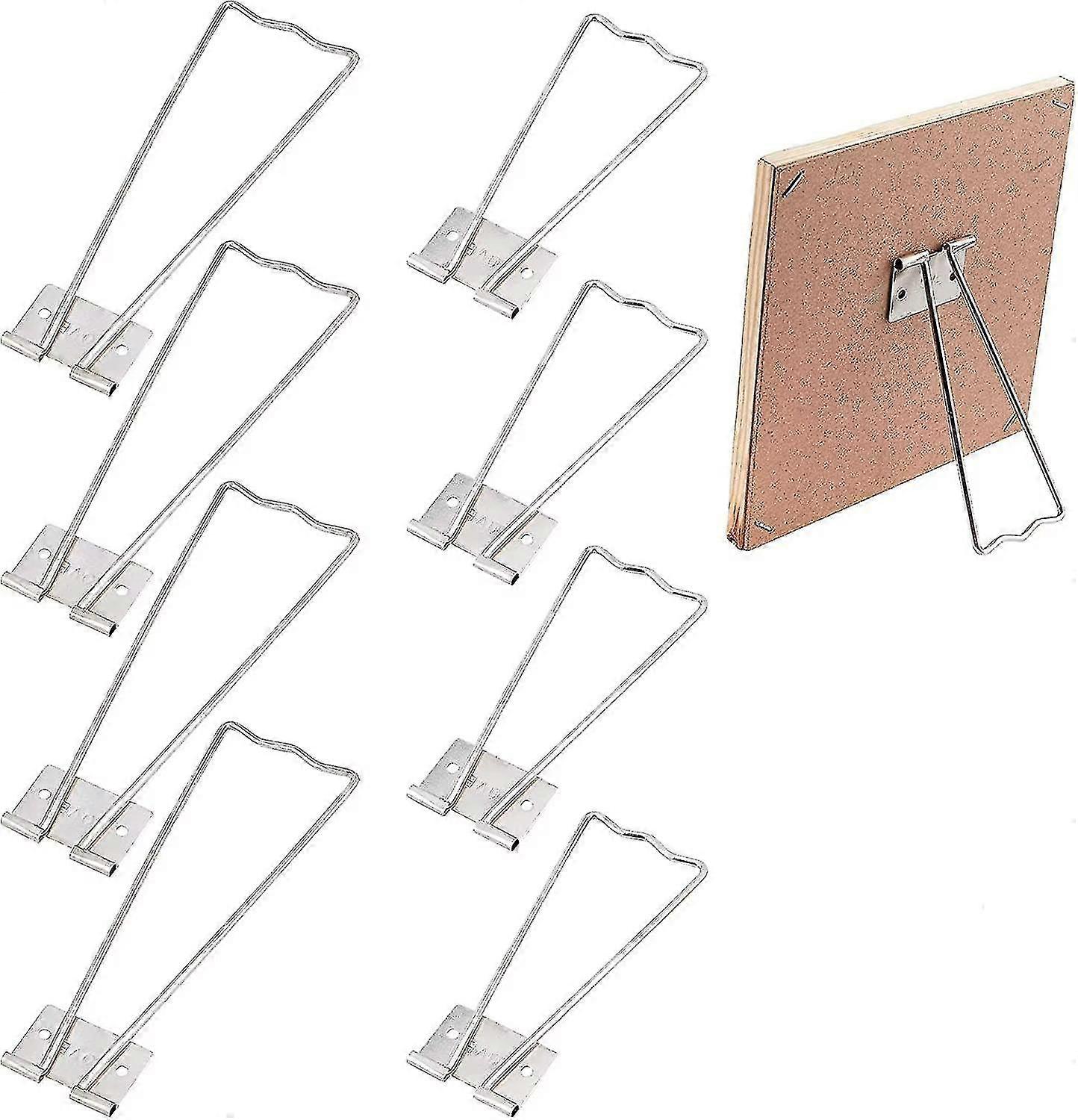 12pcs 2 Styles Photo Frame Easel Back Support Iron Frame