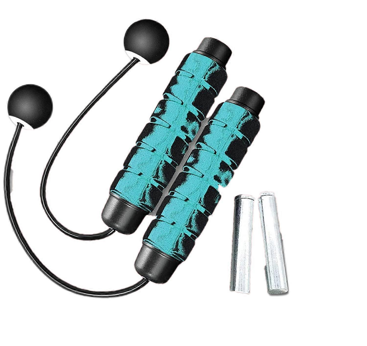 Weighted Cordless Jump Rope for Fitness[Suitable for Different Ages and Levels] Ropeless Jump Rope for Boxing MMA WOD Training, BOD Rope Beachbody MBF