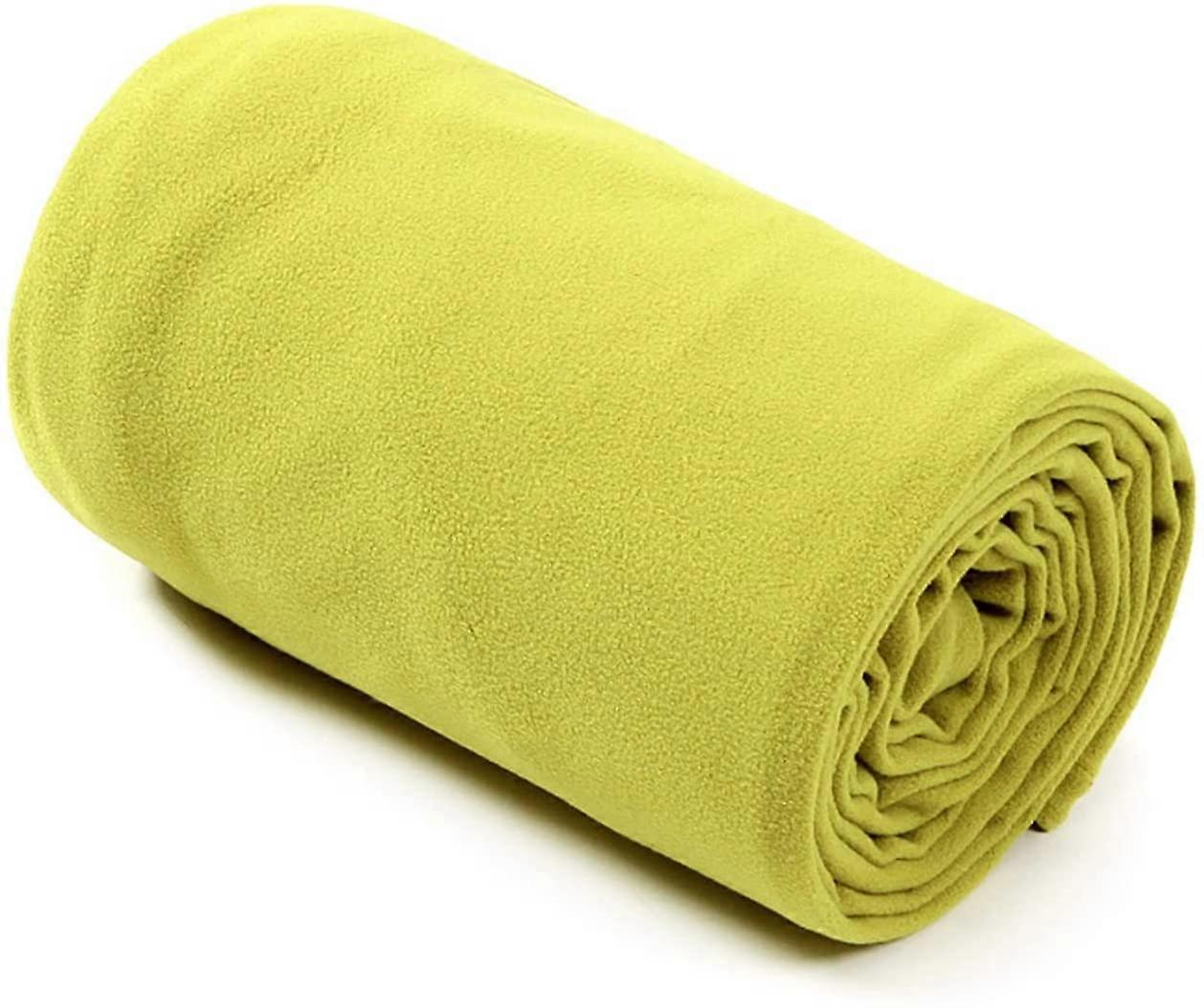 שק שינה פליז שק שינה תרמי קומפקטי לטיולי קמפינג - כחול