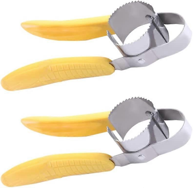 Corn Cob Stripper Cutter Thresher Kernel Remover Kitchen Gadgets - 2 Pack
