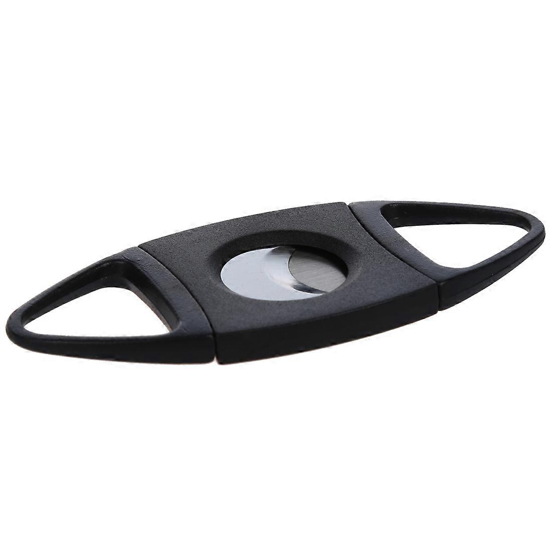 Pocket Stainless Steel Cigar Cutter Double Blades Knife Scissors Tobacco Gift