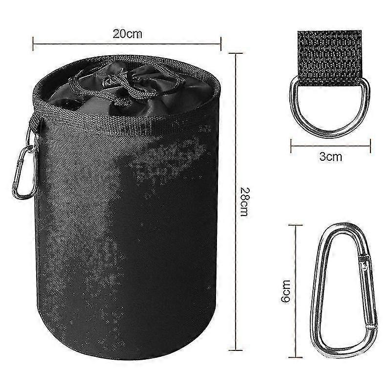 Waterproof Clothes Peg Bag, Hanging for Up to 200 Pegs, with Drawstring