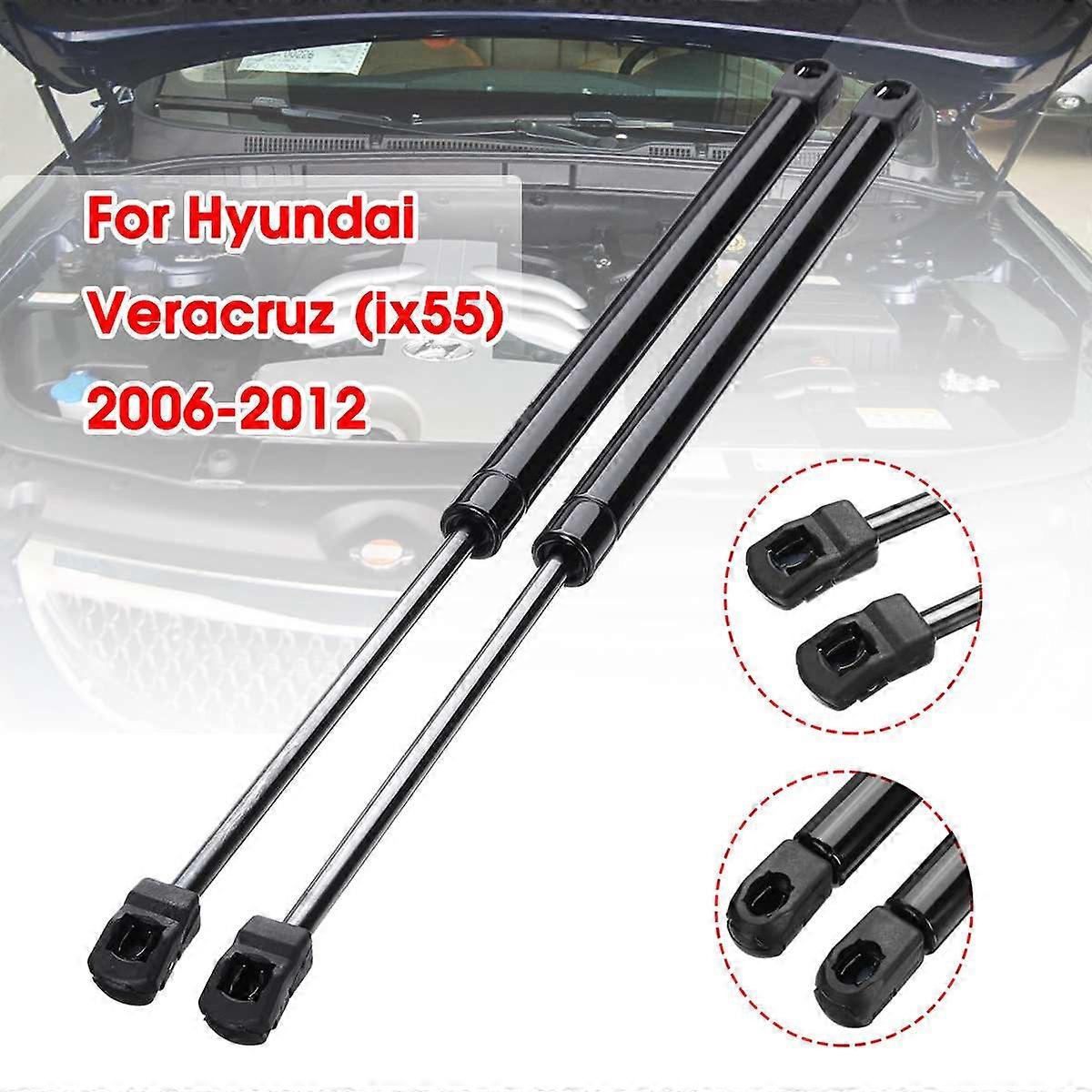 2pcs Car Front Bonnet Hood Modify Gas Struts Lift Support Shock Damper Bars For Hyundai Veracruz